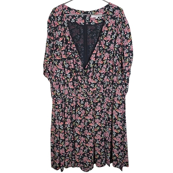 LOFT Plus Floral Skort Romper - Picture 3 of 7